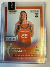 2026 Panini Instant WNBA Gianna Kneepkens Draft Night 30th Anniversary RC /30