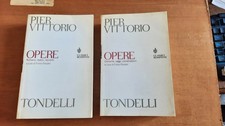 Pier Vittorio TONDELLI OPERE 2 Voll Bompiani prima ed. 2000/01