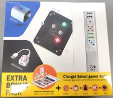 Go Dice Full Pack & Accessory Pack Dice Tray, Cup, Pouch, Stand &Charger New