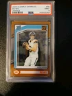 Bo Nix Rookie Card Orange /199 PSA 9 2024 Clearly Donruss #56 Denver Broncos