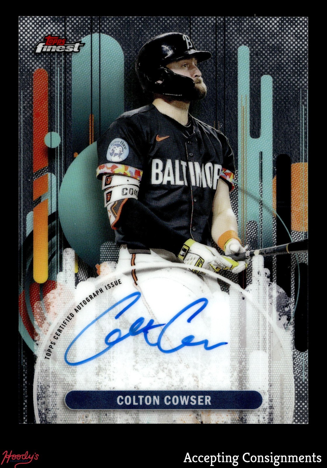 2024 Finest Autographs #FACC Colton Cowser AUTO ORIOLES