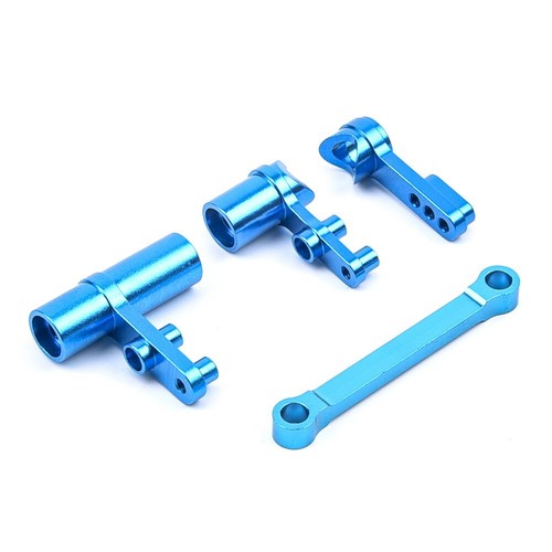 Metal Steering Set for HSP 94122 94123 94111 94188 1:10 RC Buggy Truck Parts - Picture 3 of 16
