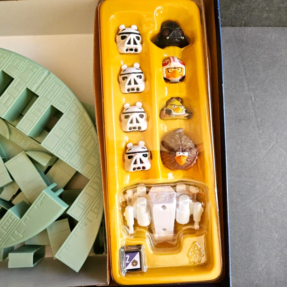 Angry Birds Star Wars Jenga Death Star Game COMPLETE - Image 2 of 4