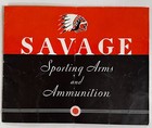 Vintage 1937 Savage Sporting Arms and Ammunition Catalog No. 71 w/Price List
