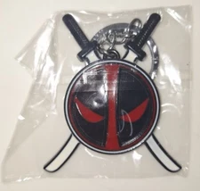 Deadpool Metal Ring Keychain