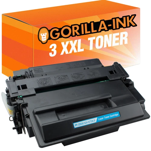 Laser Toner Kartusche 3x XXL für HP CE255X P 3015 P 3015 D P 3015 DN P 3015 X