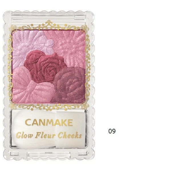 NEW!! CANMAKE Glow Fleur Cheeks/Mat Cheeks/Highlighters/Shadings 15 colors JAPAN - Image 4 of 4