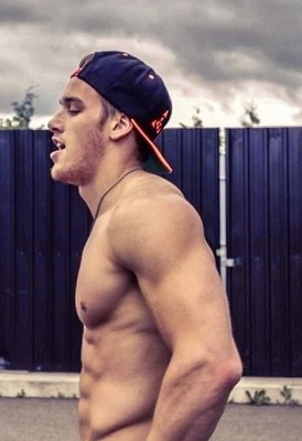 shirtless male muscular chest arms abs frat guy jock side view photo 4x6 c261 ebay shirtless male muscular chest arms abs frat guy jock side view photo 4x6 c261 ebay