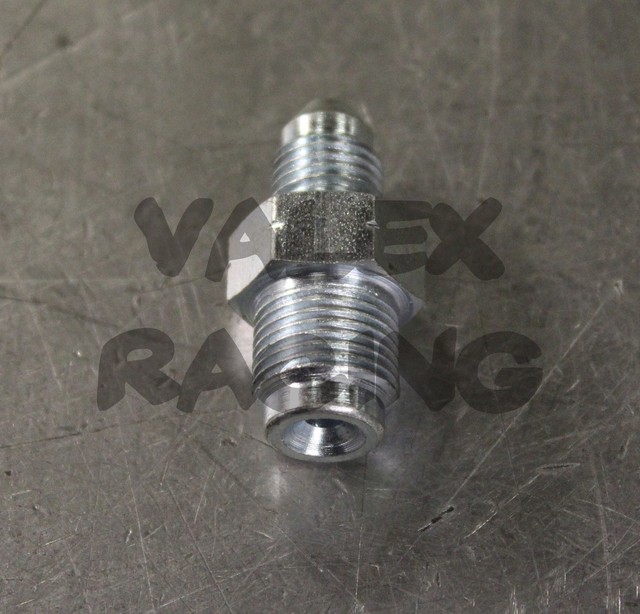 1 Steel Brake Adapter Fittings M12 x 1.0 (Metric 12mm) to 3AN 3 AN3 eBay