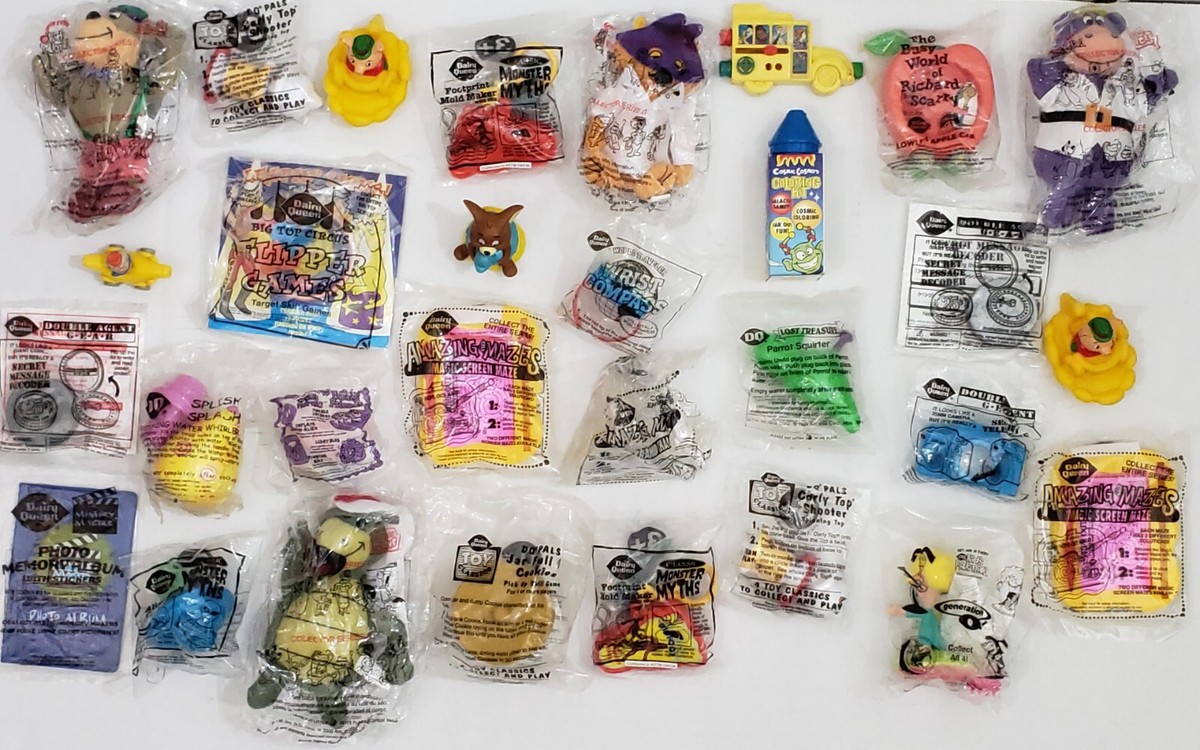 Dairy Queen Kid's Meal Toys 1993 to 2001 - Your Choice