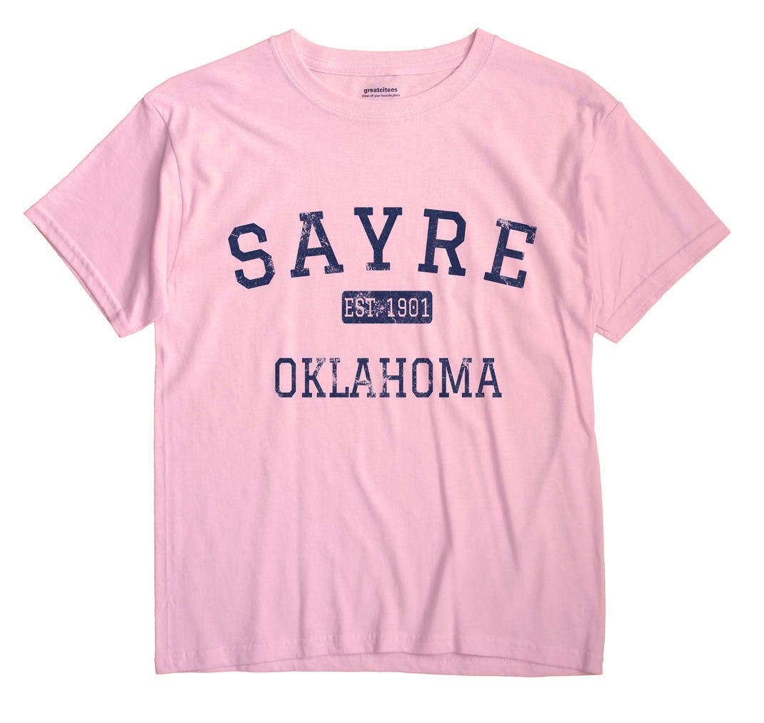 Sayre Oklahoma OK TShirt EST eBay