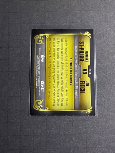 2011 Topps UFC Title Shot Inserts & Parallel Cards - See List - Buy 4+ Save 30% - Picture 223 of 235