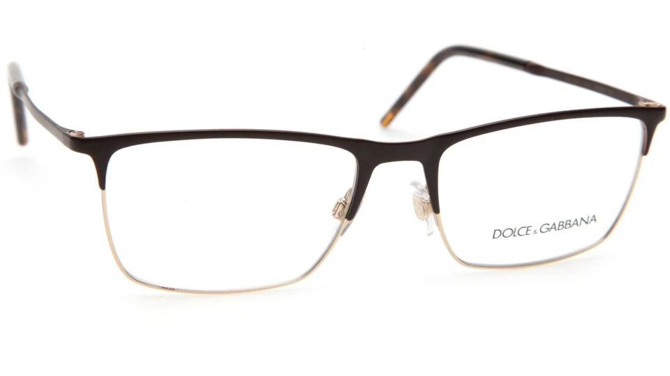 NUEVO D&G Dolce& Gabbana DG 1309 1315 GAFAS MARRONES 55-18-140 B38 Italia Foto 3 de 4