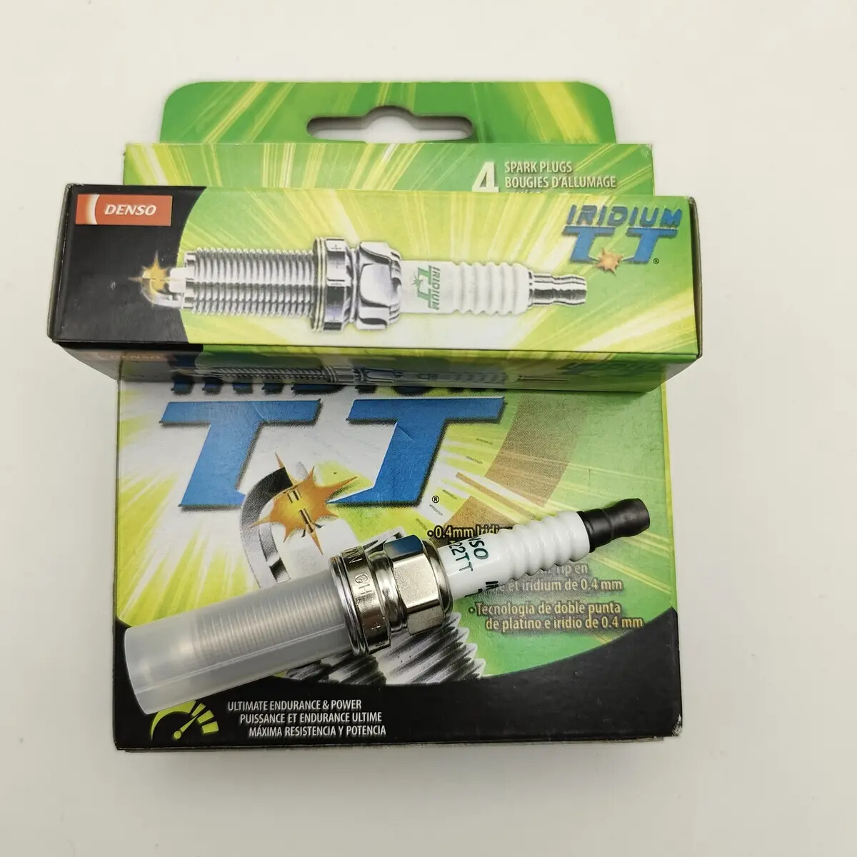 New 4Pcs Denso Iridium TT OEM Spark Plugs 4712 for LR0 50998 LR0 41664 LR0 32080