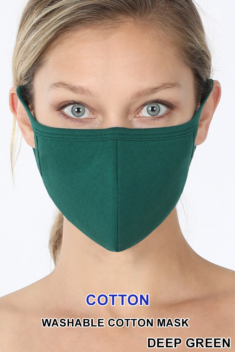 Maschera In Tessuto Lavabile E Riutilizzabile – Due Strati In Flanella Di Cotone Rosso – Fatta A Mano – Unisex