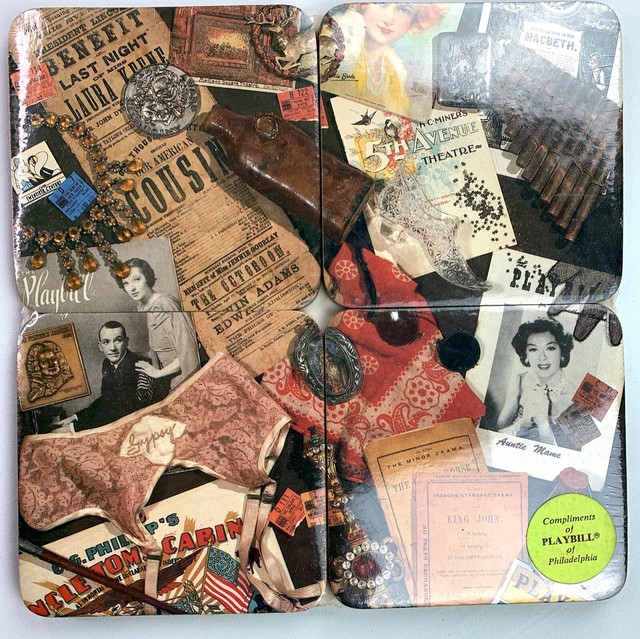 Playbill 1984 Centennial Collage Coasters 4 Pack Theatre Memorabilia SEALED Playbill 1984 Centennial Collage Coasters 4 Pack Theatre Memorabilia SEALED