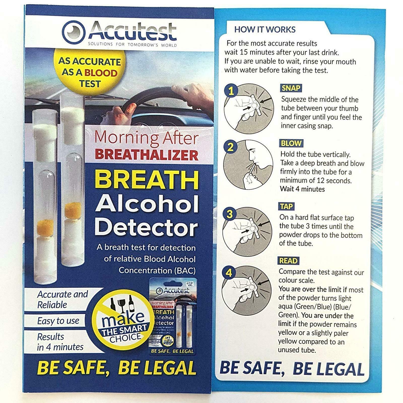 Alcohol test NF Breathalysers For France Disposable Breath Tester Kit