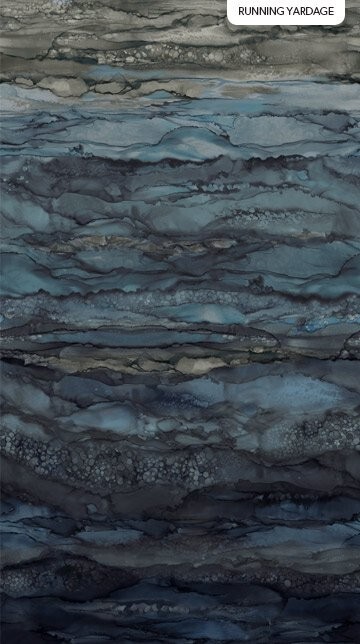 ◆タチカワ◆バーチカルブラインド◆W1600×H1050◆O-2503BL5◆ Northcott Bliss Ombre DP24345 96 Glacier Ombre BTY Cotton Fabric