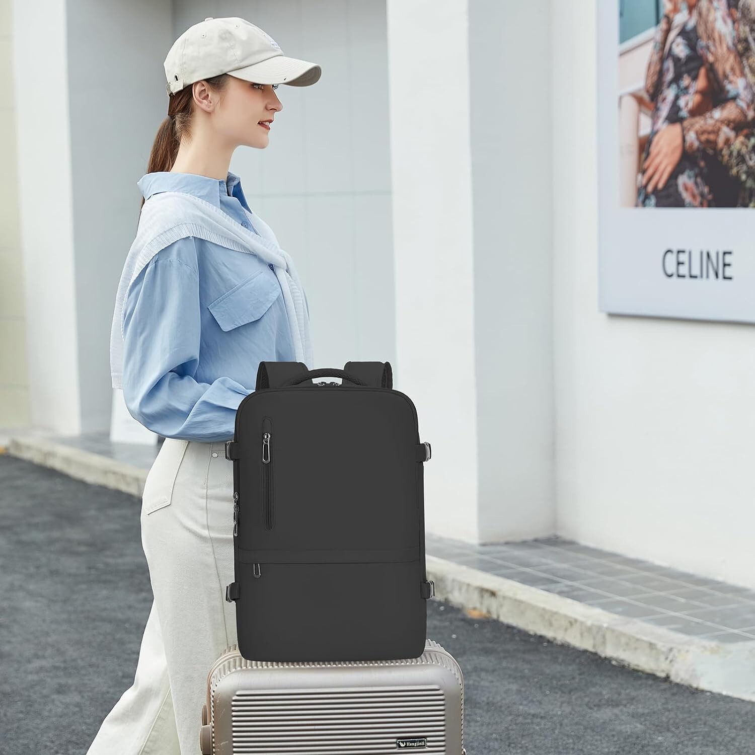 Travel Backpack Cabin Bag 45x36x20 Airport Jet Waterproof Carry