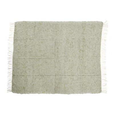 Creative Co-op - Hand-Woven Throw Blanket w/ Fringe 60''L x 50''W - DF4518