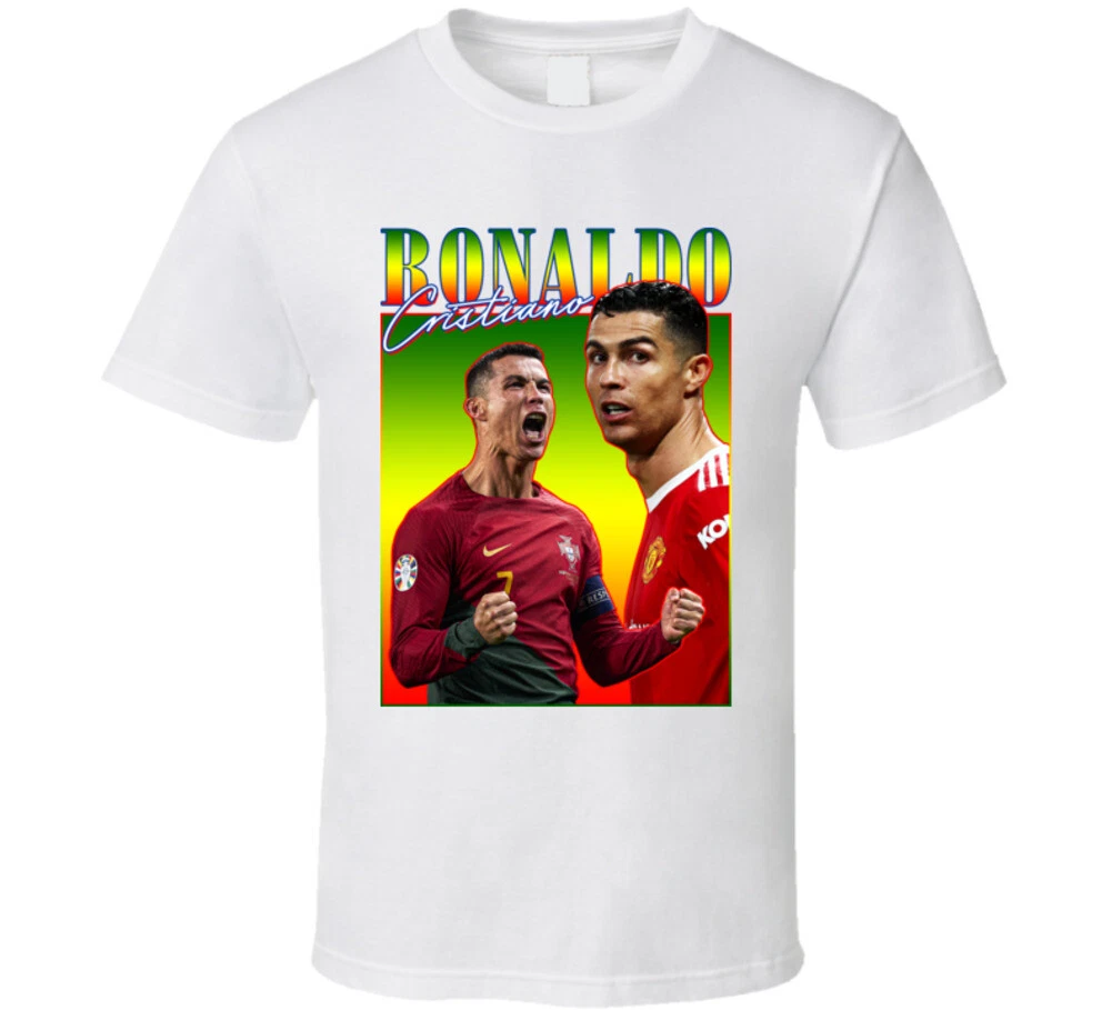 The printed shirt Louis Vuitton worn by Cristiano Ronaldo on his