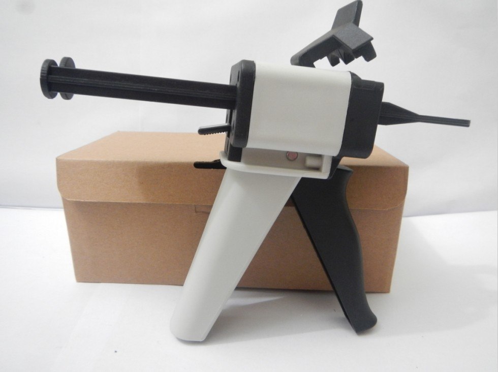 Dental Impression Mixing Dispenser Dispensing Gun 50ml Caulking AB Gun
