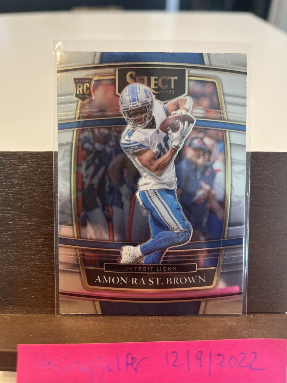 Amon-Ra St. Brown 2021 NFL Select Rookie Concourse #73 Lions RC Base