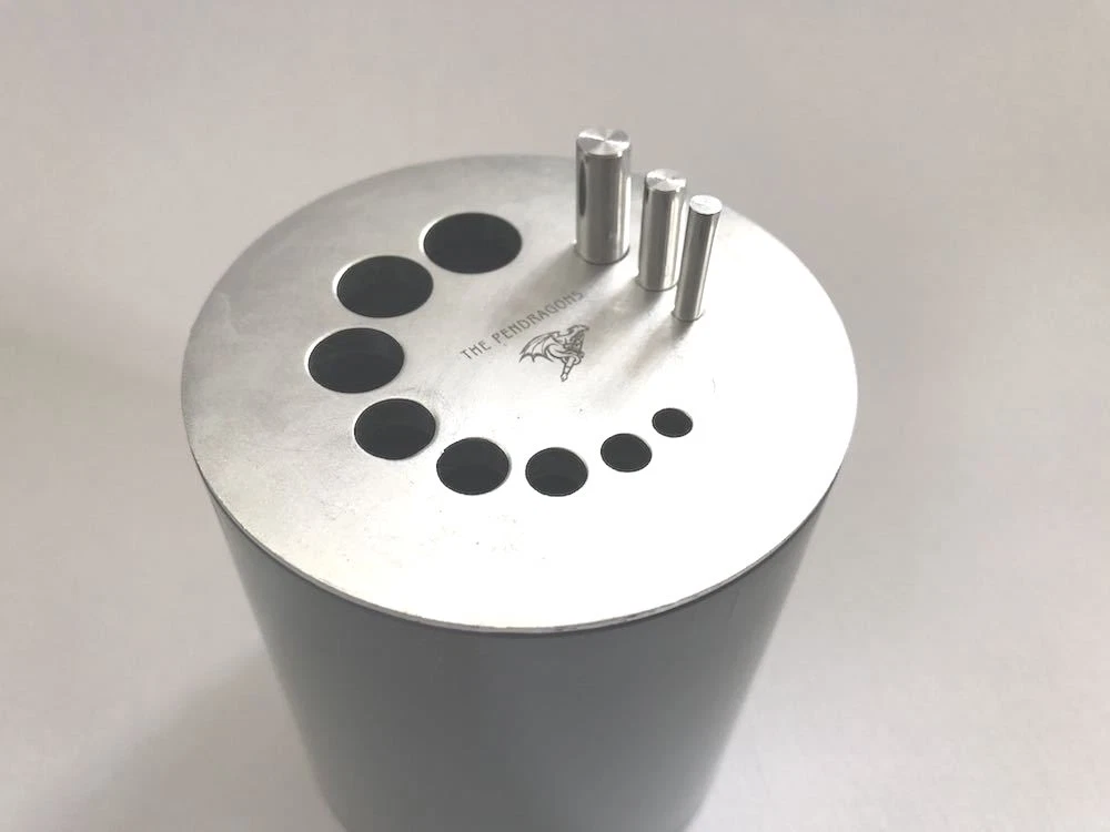Fountain Pen Nib and Feed Knock Out Block and Punches