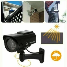 1/2/4Pack Dummy Fake Dome Security Camera Blinking LEDs Flashing Light CCTV US