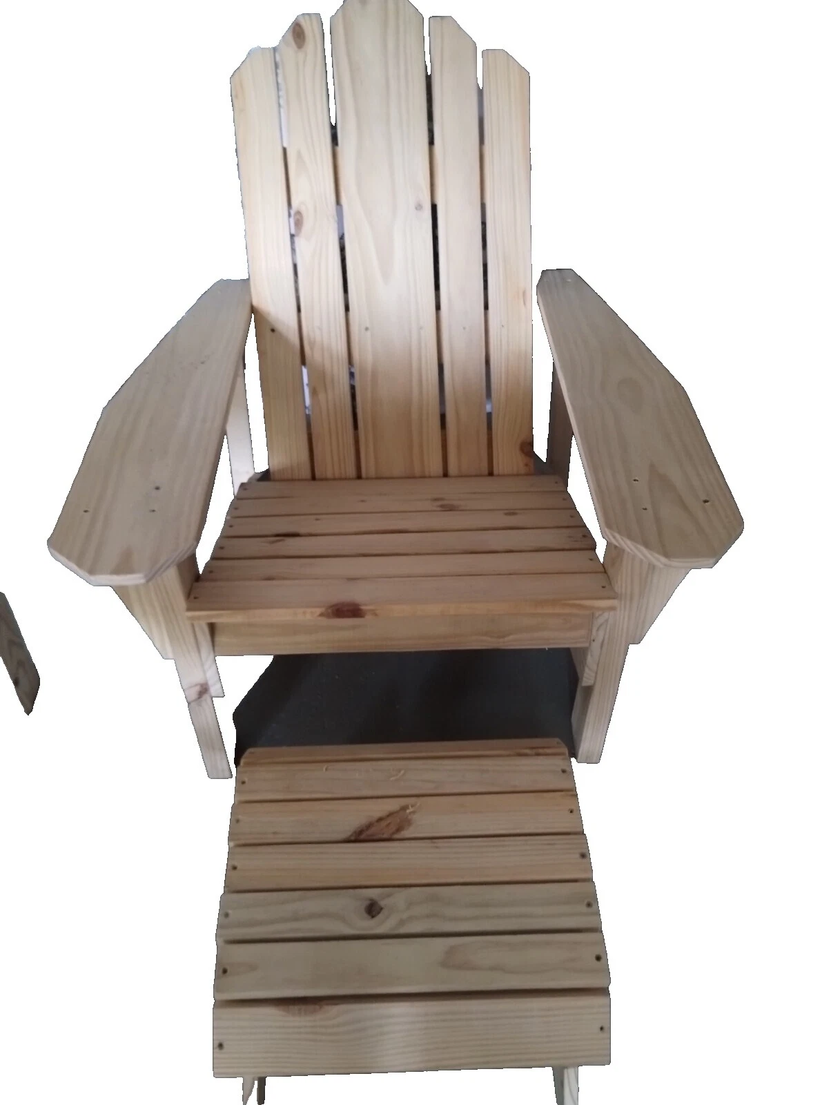 Sillas de patio para silla de madera hechas a mano Adirondack