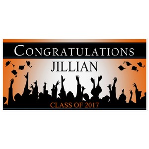 congratulations graduate personalized banner