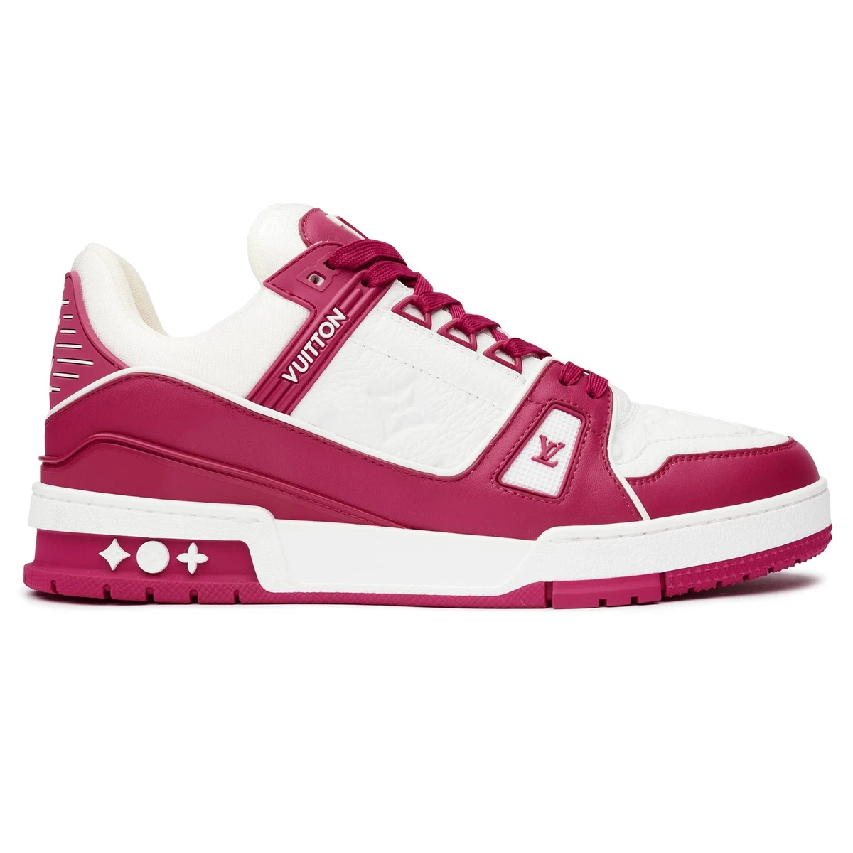Pink hotsell lv trainers