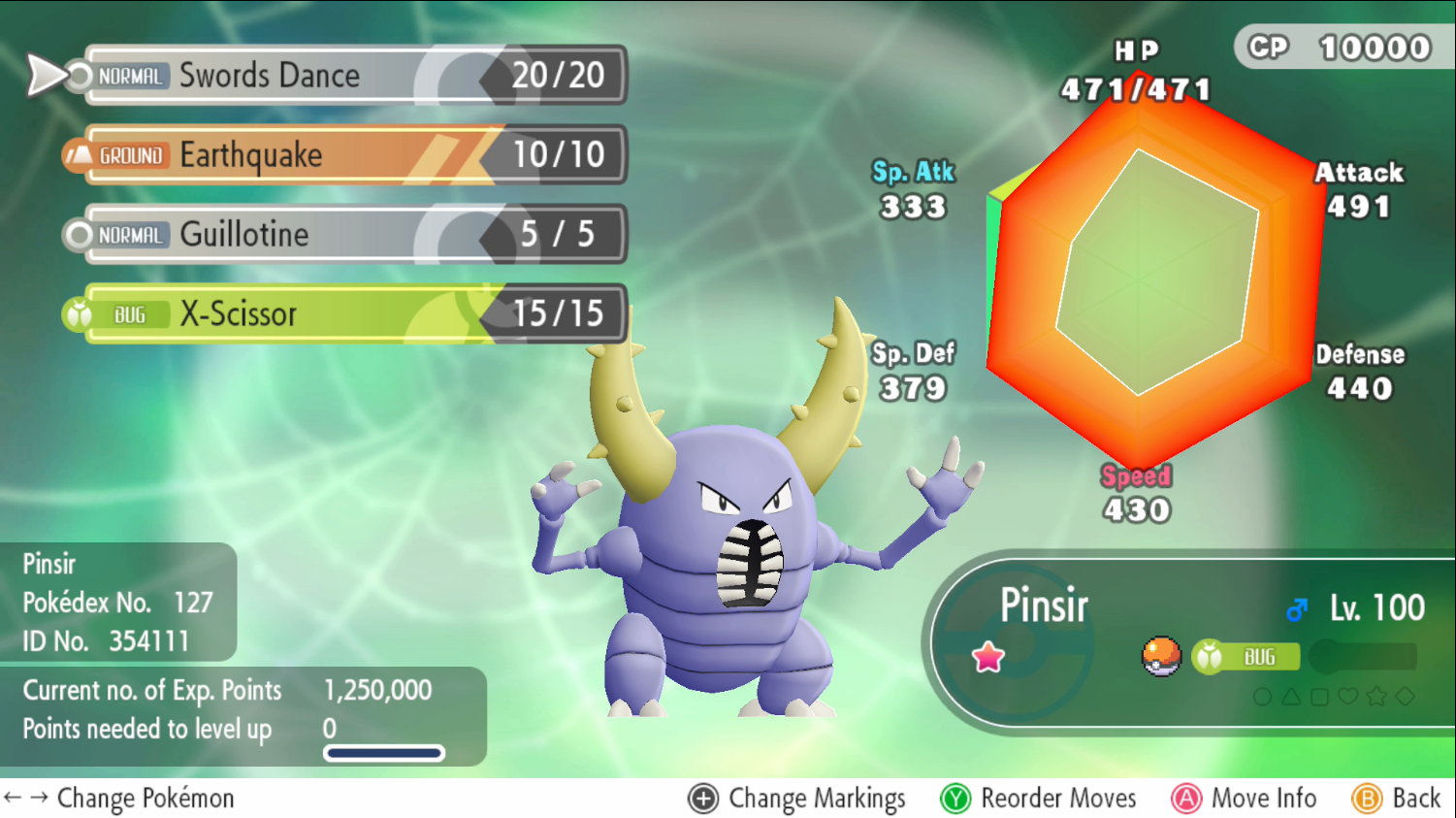 Pokemon Let's GO Shiny Scyther & Pinsir Perfect IV & AV! [Fast
