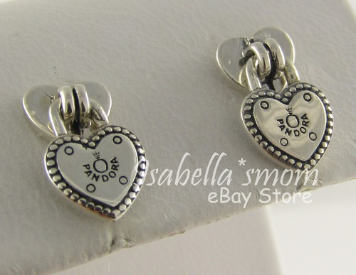 LOVE LOCKS Authentic PANDORA Silver 