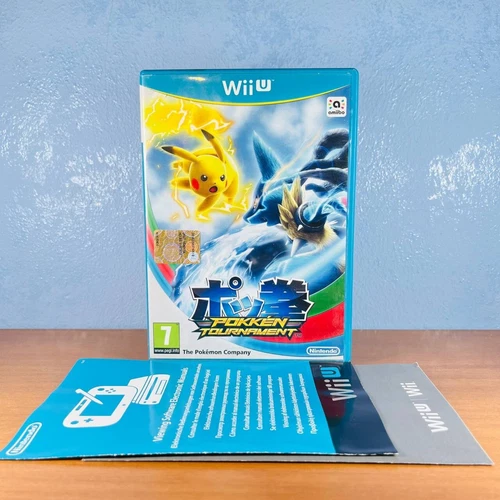 Pokemon POKKEN TOURNAMENT - Nintendo Wii U Italian - Used Tested