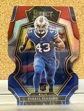 2022 Panini Select Terrel bernard Red White Blue RC # 112