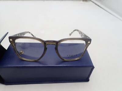Vogue Eyewear Men's VO5570 Square Eyewear Frames Transparent Olive