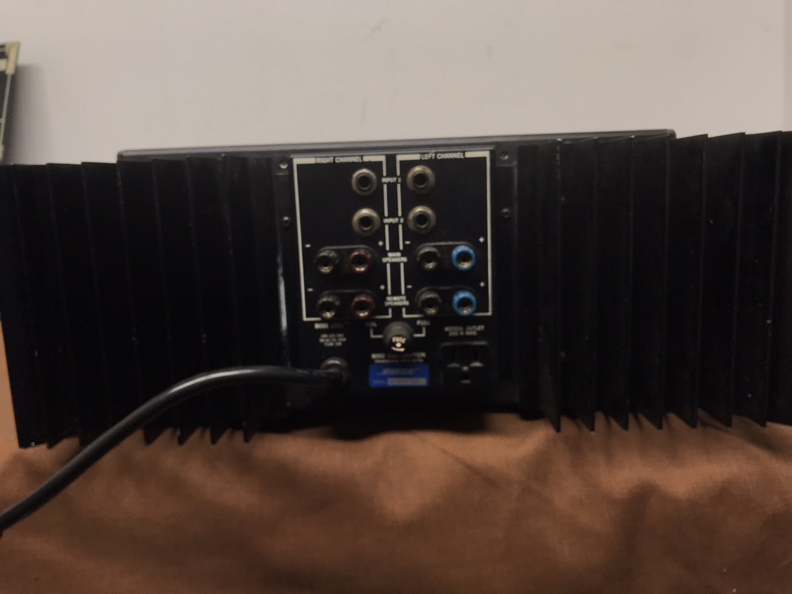 Bose 1801 Vintage Solid State Dual Channel Power Amplifier eBay