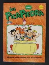 1995 THE FLINTSTONES Activities & Coloring Vintage MINI-BOOK 14.5 cm 5.75  Spain