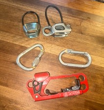 Climbing gear Black Diamond belay devices, carabiners  CMI Ultr-Ascender