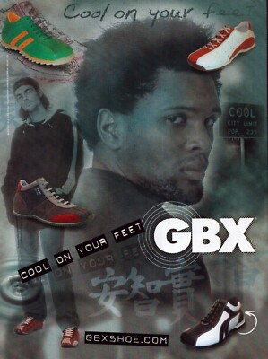 2003 GBX Shoes Print Wall Art Cool On Your Feet