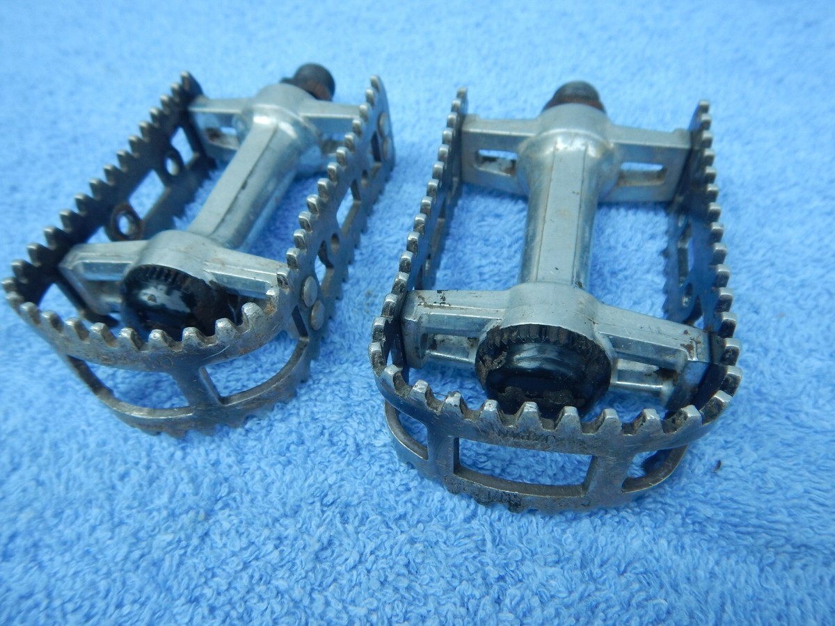 MKS BM-10 Vintage Mountain BMX Bike Pedals Old School Japan