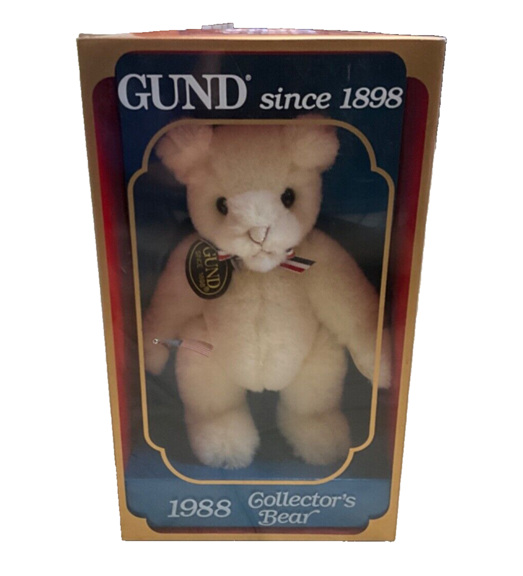 GUND Limited Edition 1988 Collector's Teddy Bear for sale