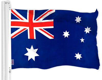 オーストラリア国旗3枚セット USA American & Australia Australian Flags 3x5FT Combo Printed 150D