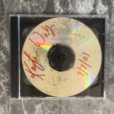 3 Signed CDs Kayte Wolf Kayt E. Strong Love Garden Big Blue Sky Larger Than Love