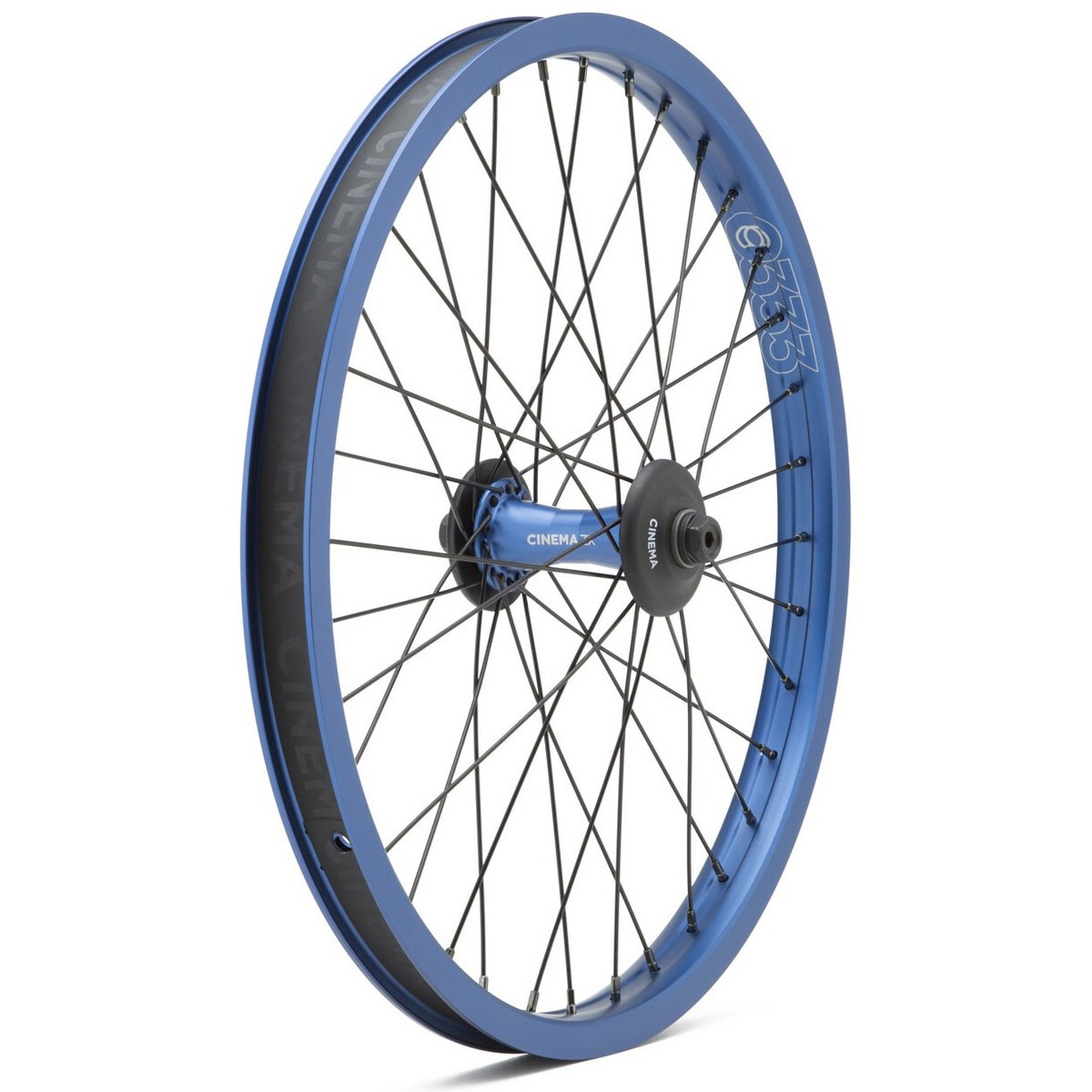 CINEMA BMX ZX FRONT BICYCLE WHEEL BLACK BLUE GOLD RED PURPLE