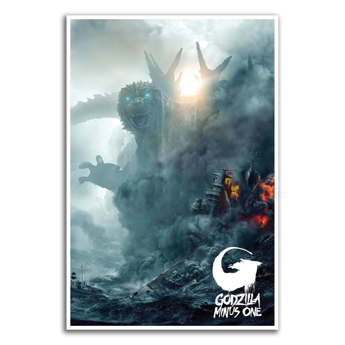 Godzilla Minus One Movie Poster Fan Gift | eBay