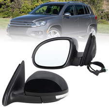 Left Driver Side Mirror Compatible with 2009 2010 2011 2012 2013 2014 2015 2016