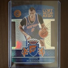 2016-17 Panini Excalibur Coat of Arms Kristaps Porzingis #4 New York Knicks NBA