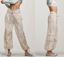 Anthropologie Daily Practice Base Jump Parachute Pants size L new with tag nwt